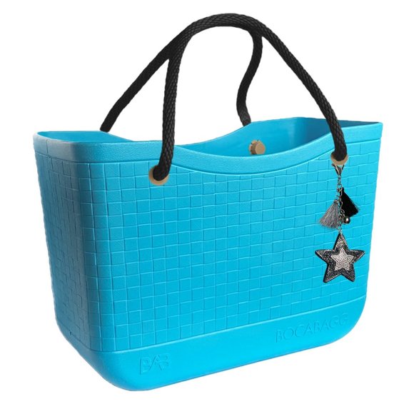 BocaBagg (Aqua) Large EVA Tote Bag-Like Bogg Bag - Picture 1 of 5